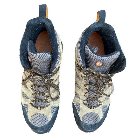 Merrell Moab Mid Ventilator Brown Earth Style Waterproof Hiking Mens Boots 10.5 main image 5